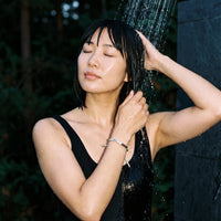 Thumbnail for Bracelet gravé — photo portée sous la douche, waterproof, argent | SKU: lamenthe-wg