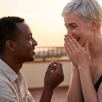 Thumbnail for Bague dorée — une demande en mariage, or | SKU: lecoeur