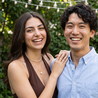 Thumbnail for Collier perles — photo en couple, or | SKU: lepure