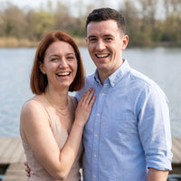 Thumbnail for Collier maille serpent — photo en couple, or | SKU: lesimplenecklace