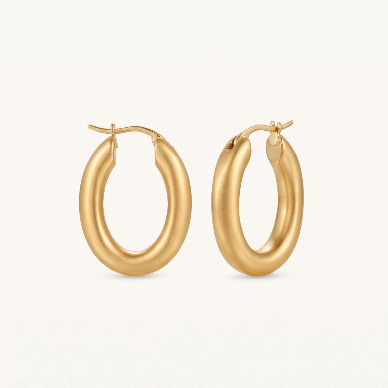 Créoles or — photo produit sur fond blanc, or | SKU: lesmates