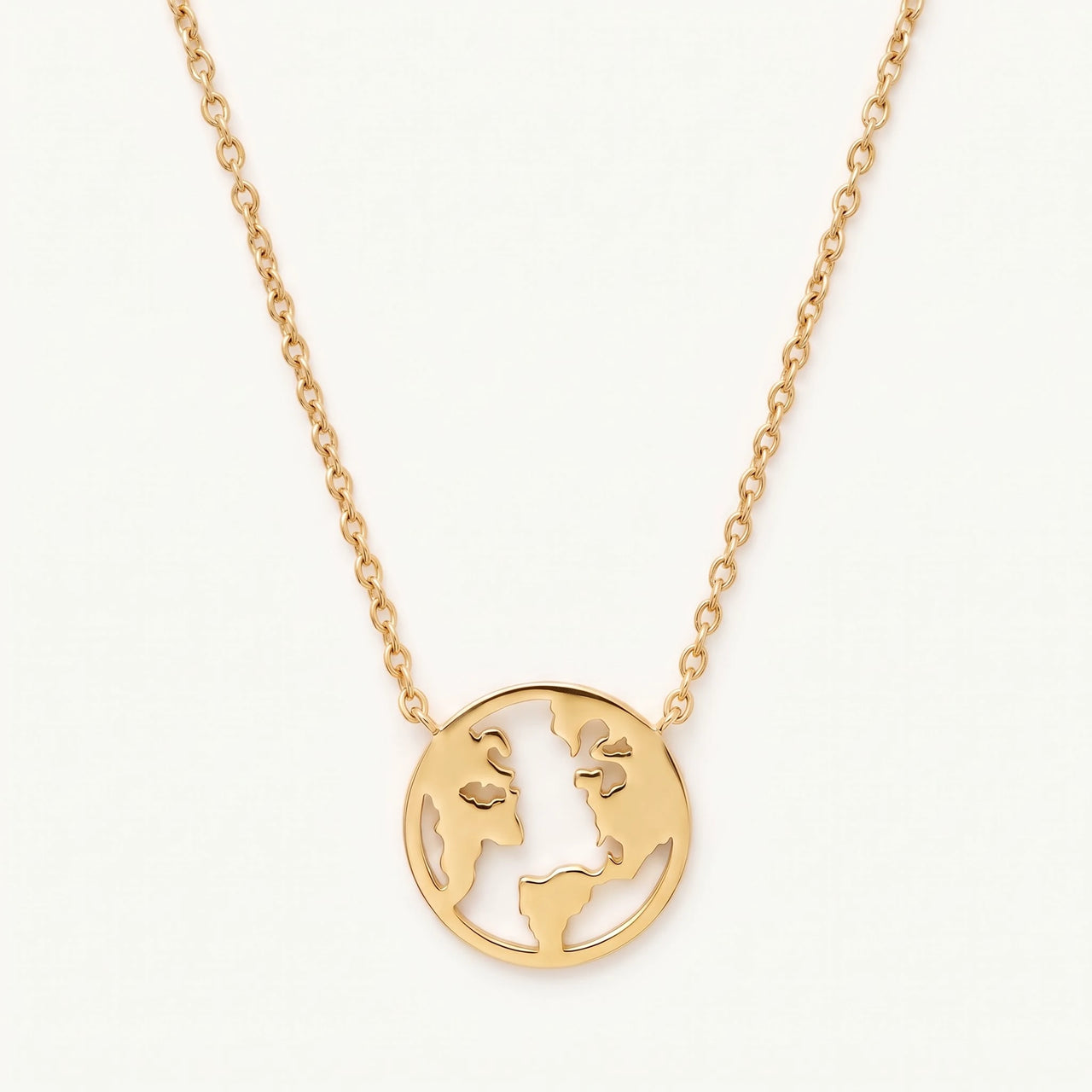 Collier terre — photo produit sur fond blanc, or | SKU: 22173453-gold