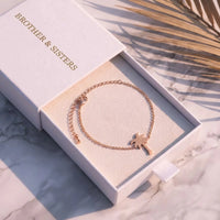 Thumbnail for Bracelet palmier — dans l'écrin cadeau, or rose | SKU: 7819407-rose-gold-color