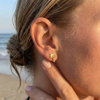 Thumbnail for Bijoux plage — photo portée, taille réelle, or | SKU: 10287609-gold-color