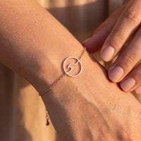 Thumbnail for Bracelet mer — gros plan sur les détails, or rose | SKU: 17429078-rose-gold