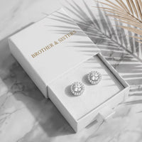 Thumbnail for Puces d'oreilles argent — dans l'écrin cadeau, argent | SKU: 19991927