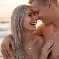 Thumbnail for Collier ruban — photo en couple, argent | SKU: 6309048