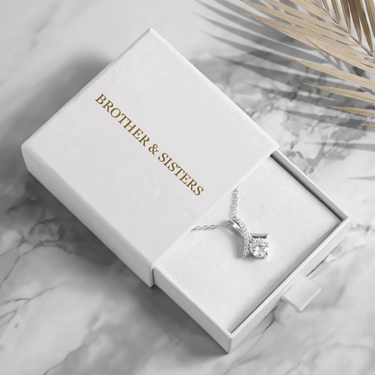 Collier ruban — dans l'écrin cadeau, argent | SKU: 6309048
