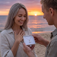 Thumbnail for Collier noeud — photo en couple, argent | SKU: 6309048