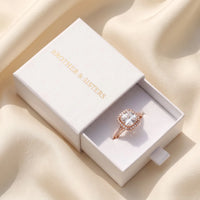 Thumbnail for Bague or rose femme — dans l'écrin cadeau, or rose | SKU: 497131-4.5-rose-gold