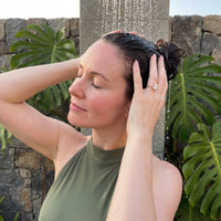 Thumbnail for Bague de fiançailles — photo portée sous la douche, waterproof, or rose | SKU: 497131-4.5-rose-gold