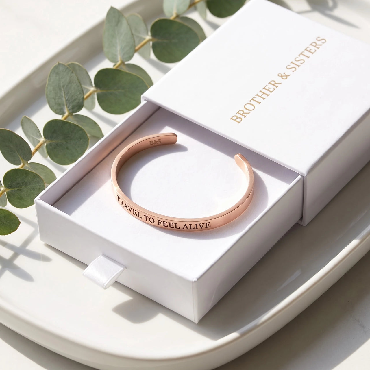 Jonc femme — dans l'écrin cadeau, or rose | SKU: ttfa-rg