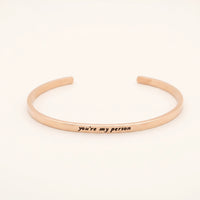 Thumbnail for Bracelet meilleure amie — photo produit sur fond blanc, or rose | SKU: 8174603-rose-gold-color